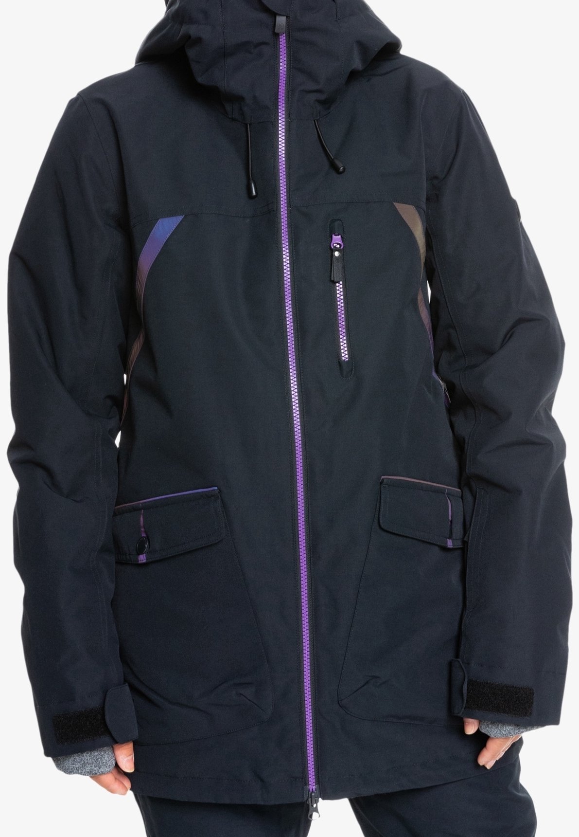 Roxy Snowboard jacket - anthracite - (Pre-owned) - Zalando.ie