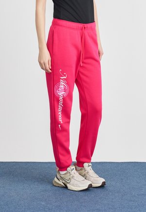 CLUB PANT - Pantaloni de trening - rush pink/white