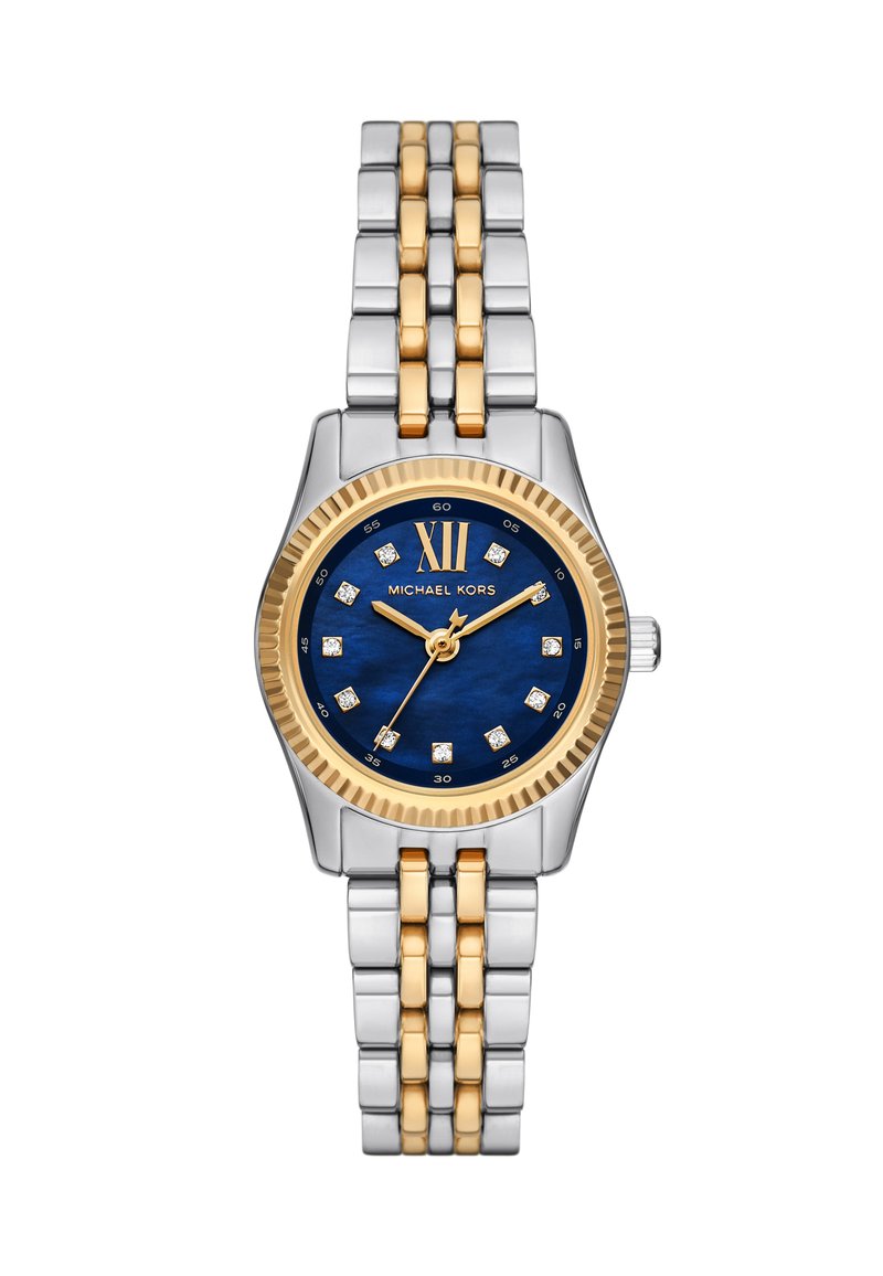 Michael Kors LEXINGTON - Reloj - silver coloured and gold coloured