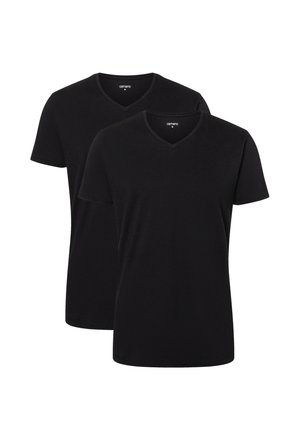 2ER-SET - T-Shirt basic - black