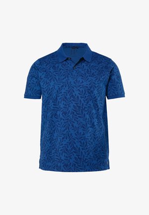 JP1880, POLO SHIRT, SHORT SLEEVE, JERSEY, PATTERNED, VINTAGE LOOK, UP TO 8XL - Poloshirt - indigo