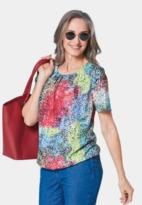 GOLDNER Bluse - colourful / spotted