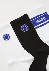 HUGO 3 PACK - Calze - black/white