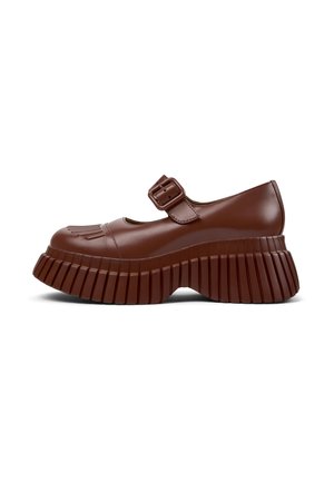 BCN - Zapatos de plataforma - mittelrot