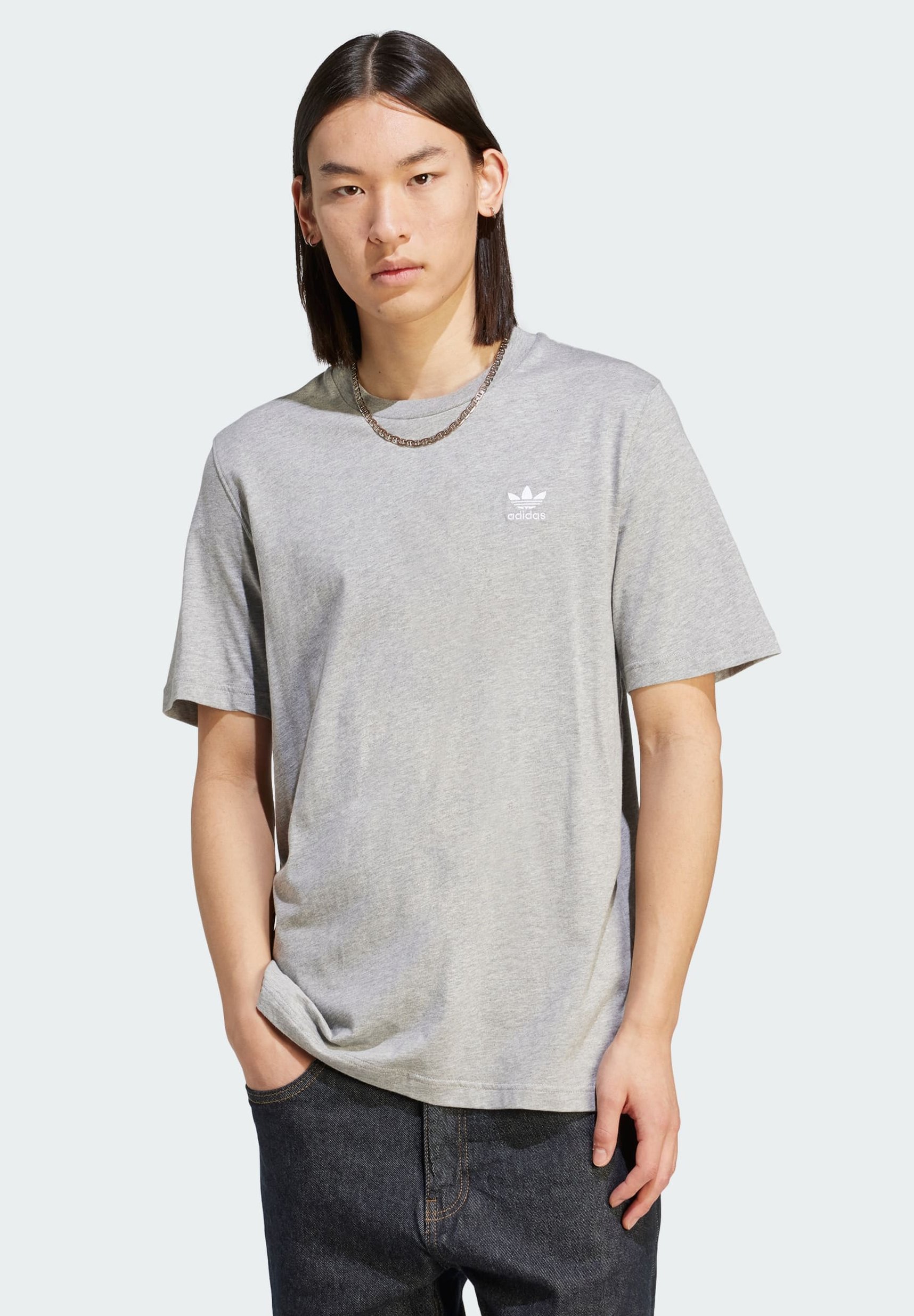 adidas grey top
