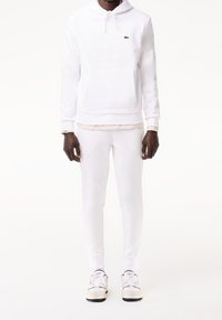 Lacoste Felpa con cappuccio - white