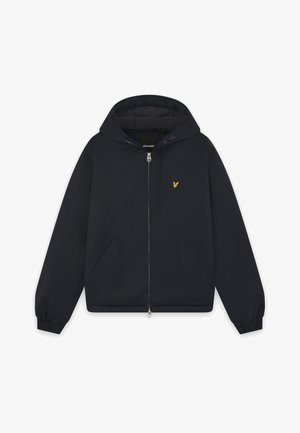 Lyle & Scott, PADDED HOODED ZIP THROUGH JACKET - Letná bunda - dark navy