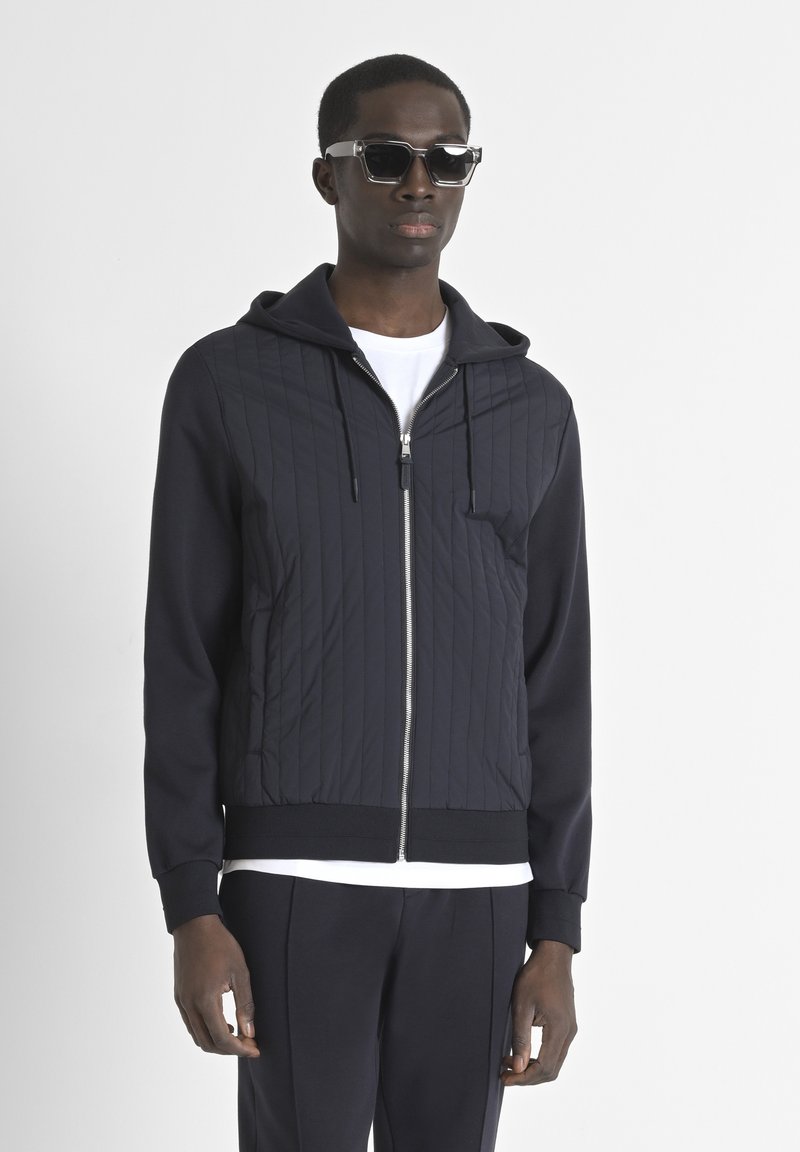 Antony Morato INTERLOCK BLEND WITH CONTRAST - Lagana jakna - marine