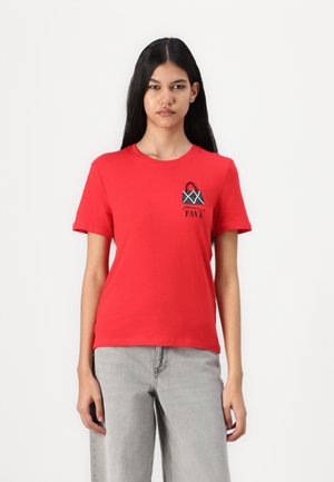 ONLKITA LIFE - Print T-shirt - true red
