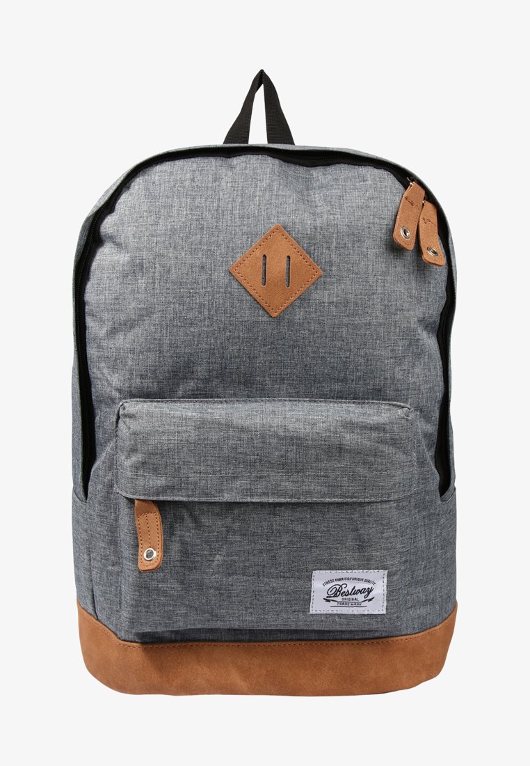 Fabrizio BESTWAY BACKPACK UNISEX - Rugzak - mottled light grey