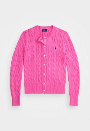 Polo Ralph Lauren CABLE CARDIGAN - Vest - dalia pink