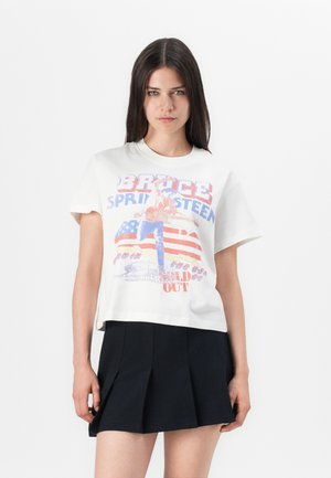 EDITOR TEE BRUCE - Print T-shirt - new off white