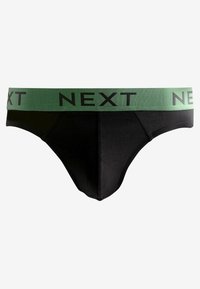 Next TEN PACK - Bokserit - black metallic colour waistbands