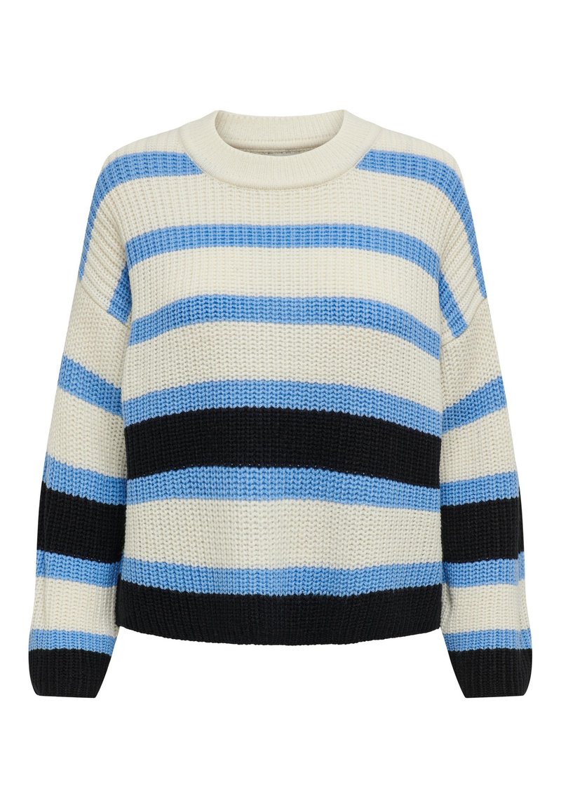 JDY JDYJUSTY STRIPE  - Maglione - blau