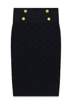 MARCIANO BY GUESS, MARCIANO JACQUARD LOGO MIDIROCK - Kynähame - schwarz