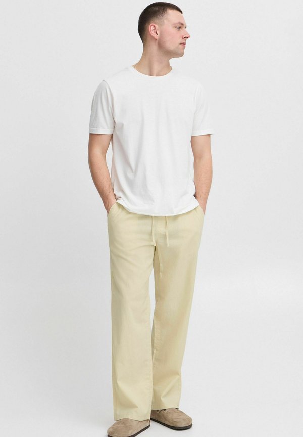 BHVOLKER LINEN MIX - Trousers - bleached sand4