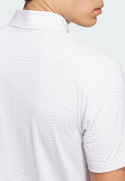 Adidas Ultimate365 Golf Clothing Men's White/Gray Polo Collar Moderate — foto 4