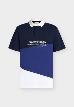 Tommy Hilfiger, REGULAR POLO ATHLEISURE SAIL PACK - Poloshirts - carbon navy / multi