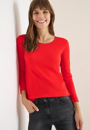 Langarmshirt - orange