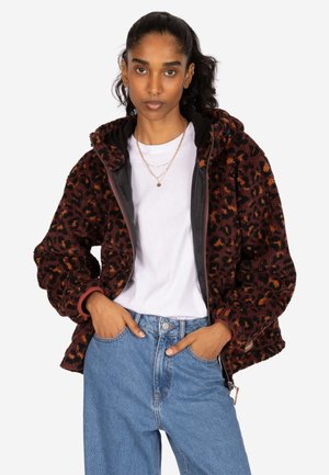 Iriedaily, IRIEDAILY JACKE PAT TEDDY - Fleece jacket - leo brown