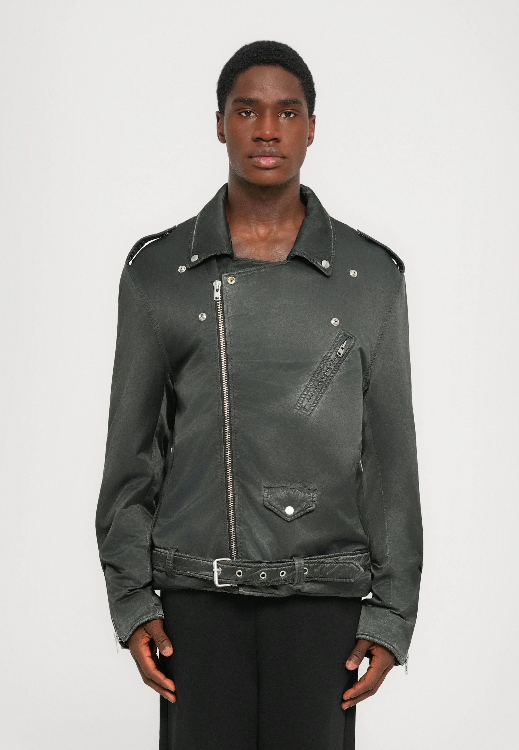 MM6 Maison Margiela SPORTSJACKET - Outdoor jacket - washed black