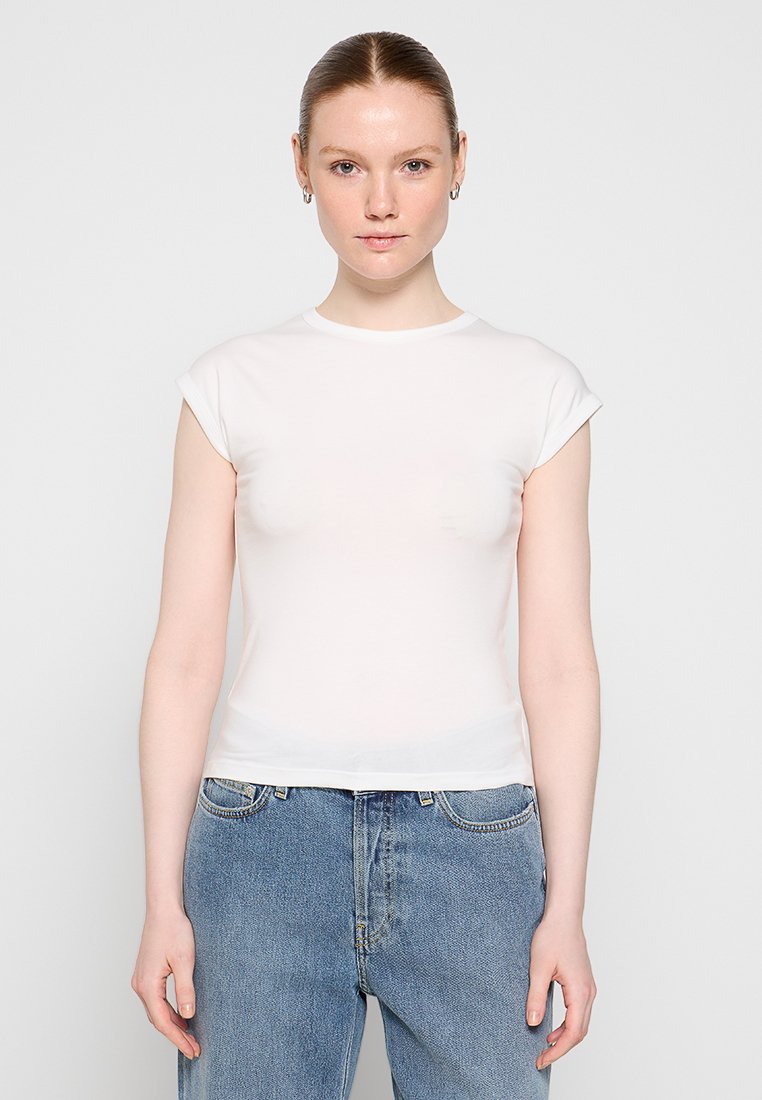 Envii T-shirt basic wit