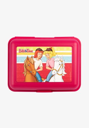 Bibi & Tina PFERDE BUTTERB MIT TRENNWAND - Lunch box - rot