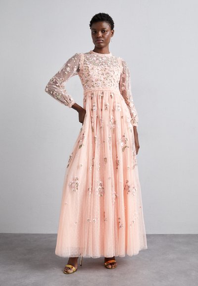 Needle & Thread POSY ROUND NECK GOWN - Svečana odjeća - faded coral