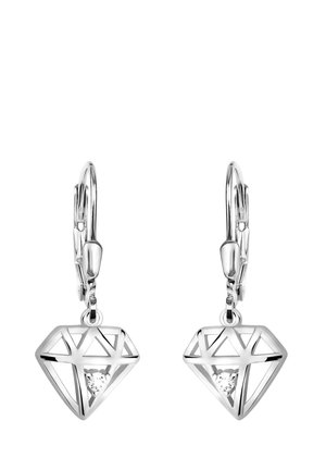 DIAMANT - Øreringe - silver coloured
