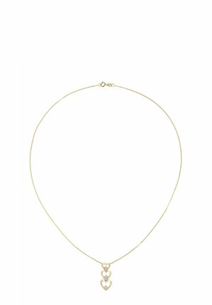 DIAMOND TRIPLE HEART - Collar - yellow gold-coloured