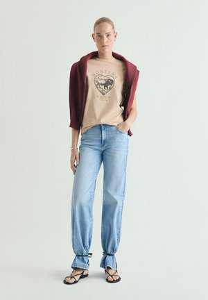 Scalpers, WESTSKUL TEE - T-shirt imprimé - natural