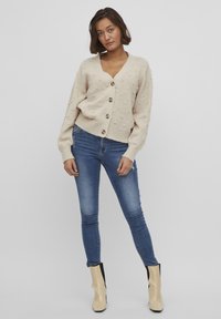VILA L/S - Cardigan - birch