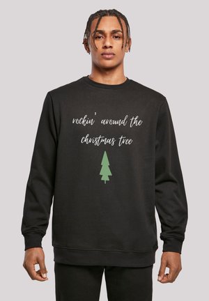 ROCKIN AROUND THE CHRISTMAS TREE - Sweatshirt - black