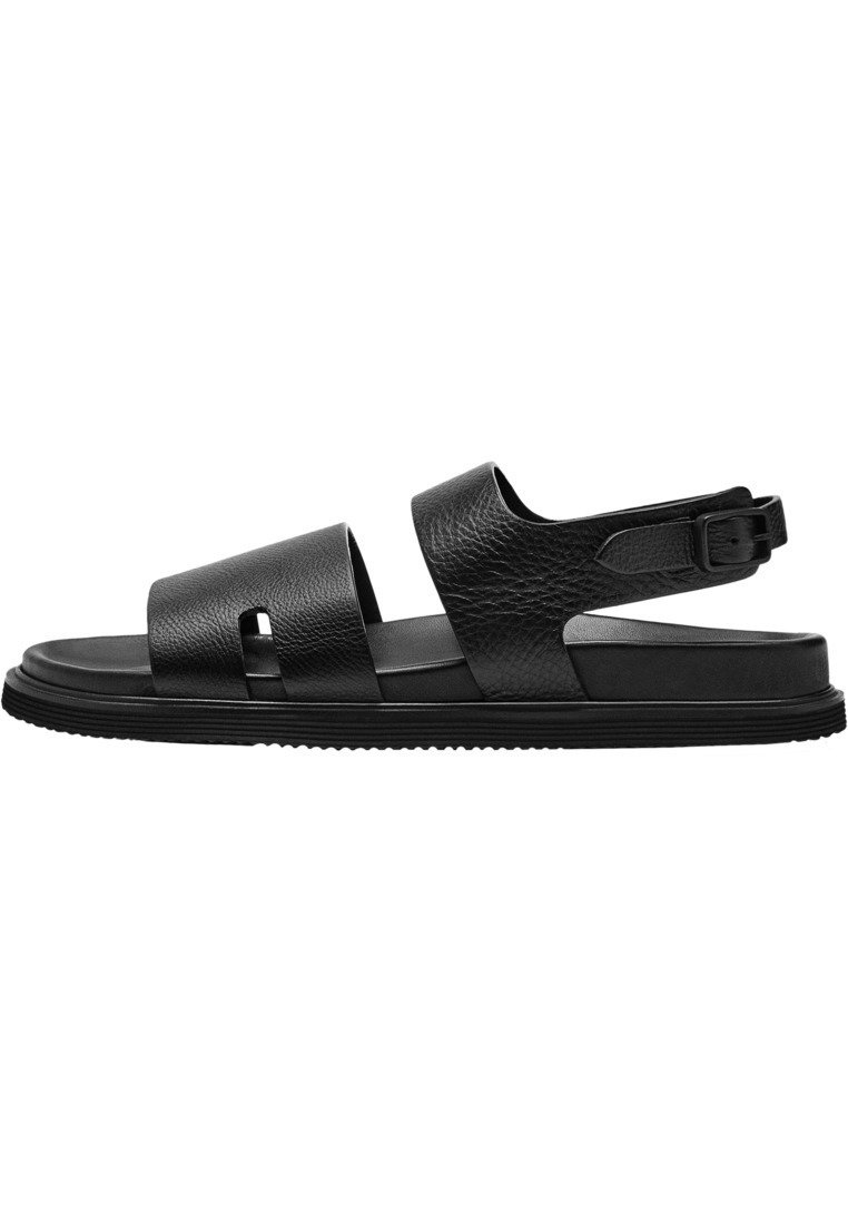 massimo dutti black sandals