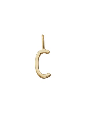 Design Letters LETTER CHARM 10MM A-Z 18K GOLD-PLATED - Anhänger - gold-coloured