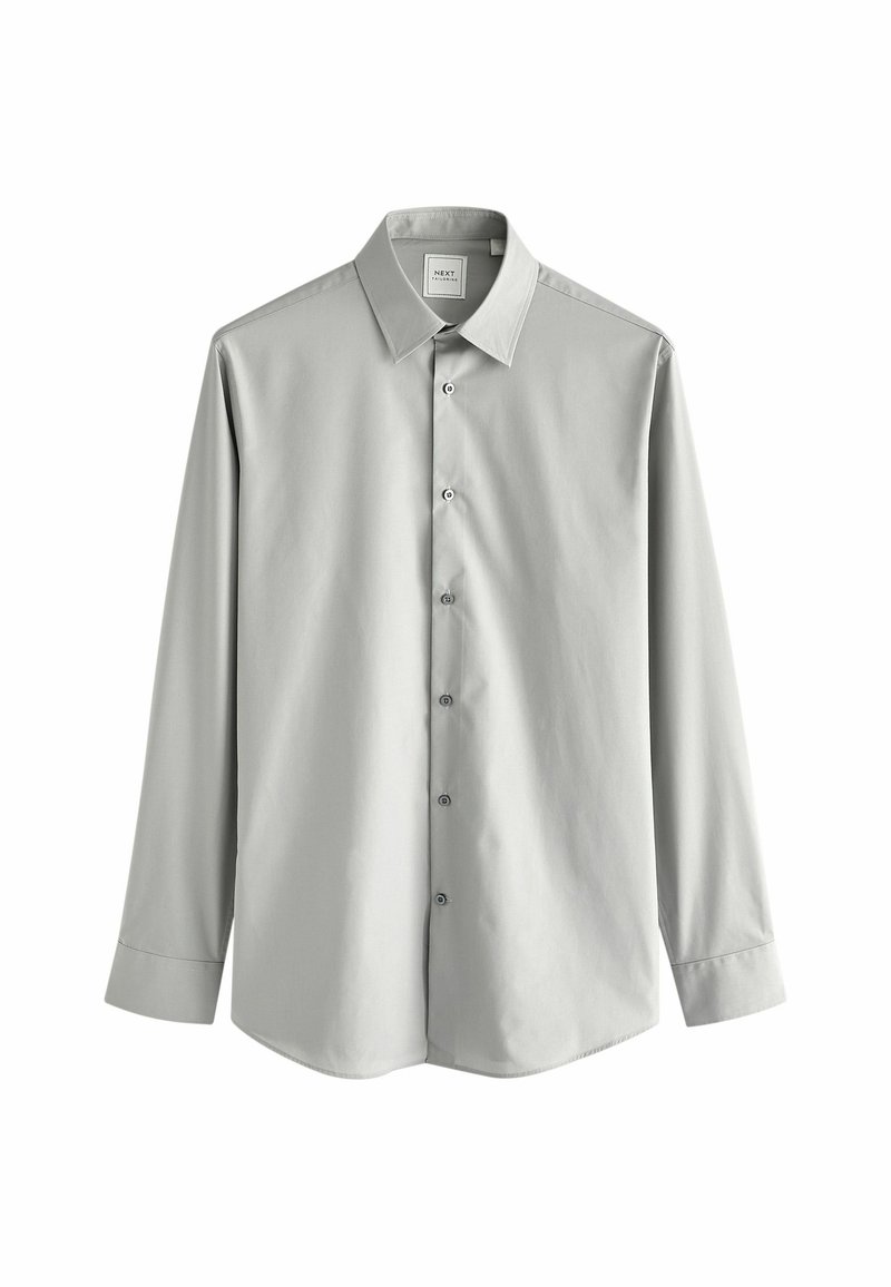 Next EASY CARE SINGLE CUFF - Vapaa-ajan kauluspaita - mottled light grey