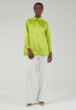 LONG-SLEEVE MAXI  - Chemisier - acid green