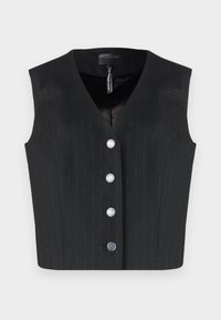 ZANITA VEST - Smanicato - black