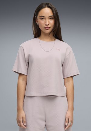 Puma, ESSENTIALS ELEVATED RELAXED T-SHIRT - T-Shirt basic - misty pink