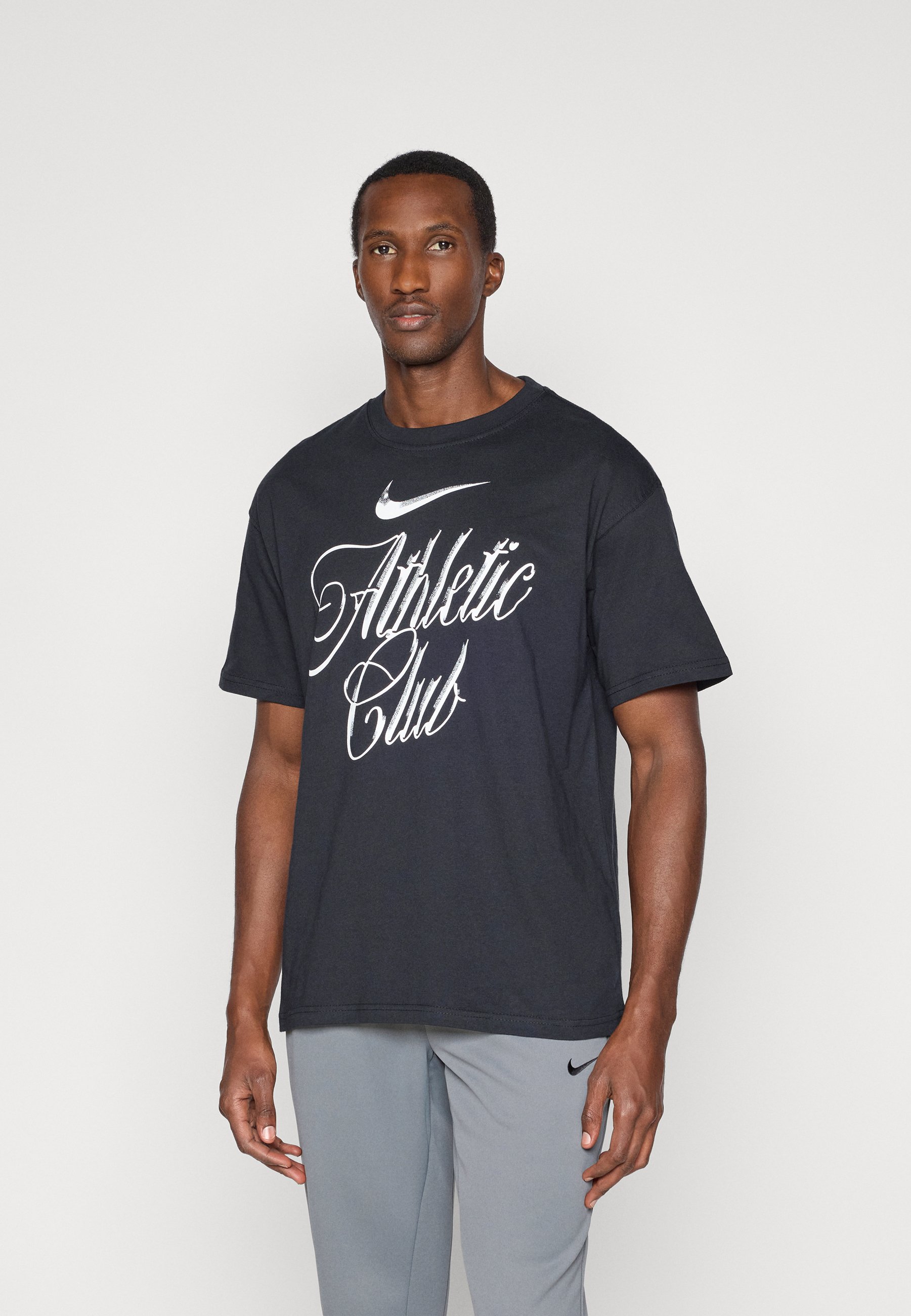 Nike Performance T shirt Z Nadrukiem czarny Zalando pl Nike Performance T shirt Z Nadrukiem czarny Zalando pl