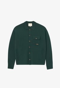 SCRIPT KNIT SHIRT - Cardigan - darkest spruce