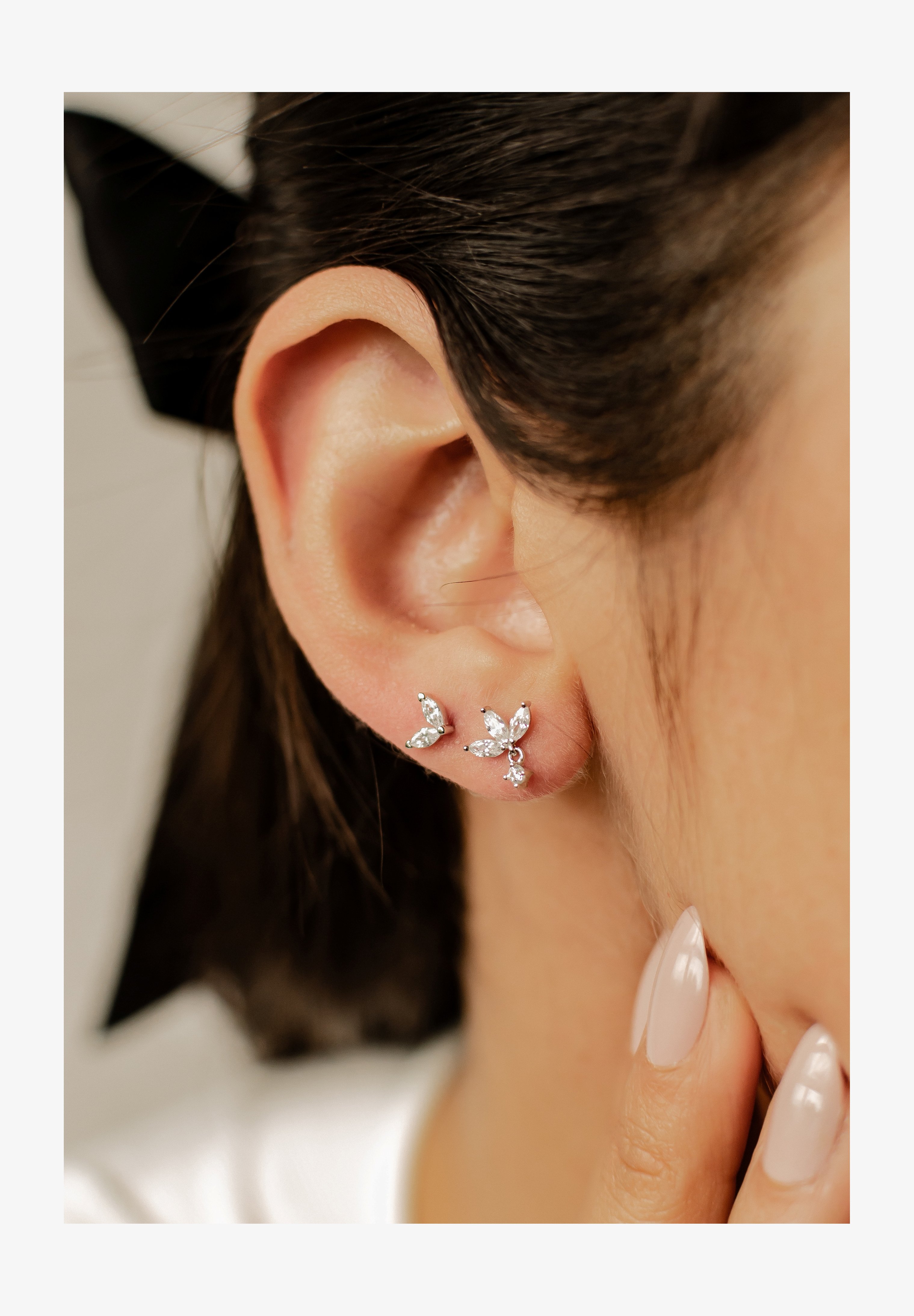 Orecchini Cerchio Donna In Argento 925 - MARLION JEWELS - Spessi, Eleganti, Ipoallergenici, In Scatola Regalo