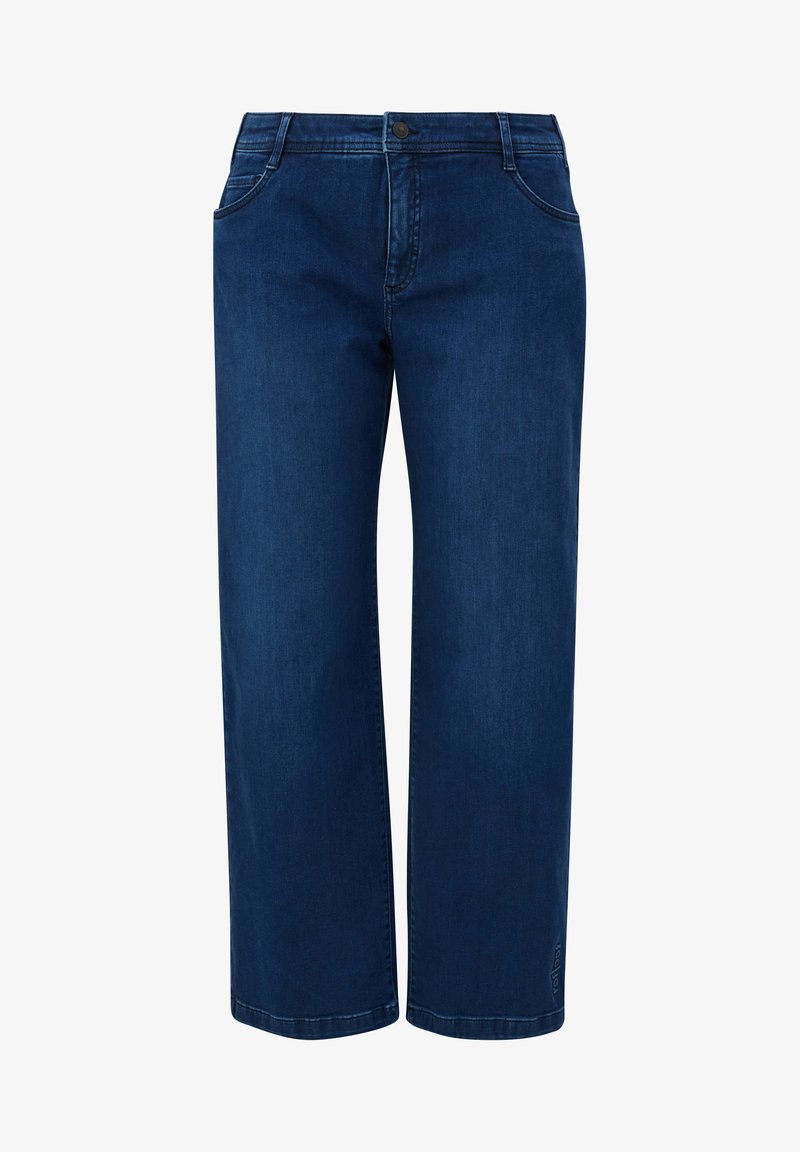 Triangle Straight leg -farkut - dark-blue denim