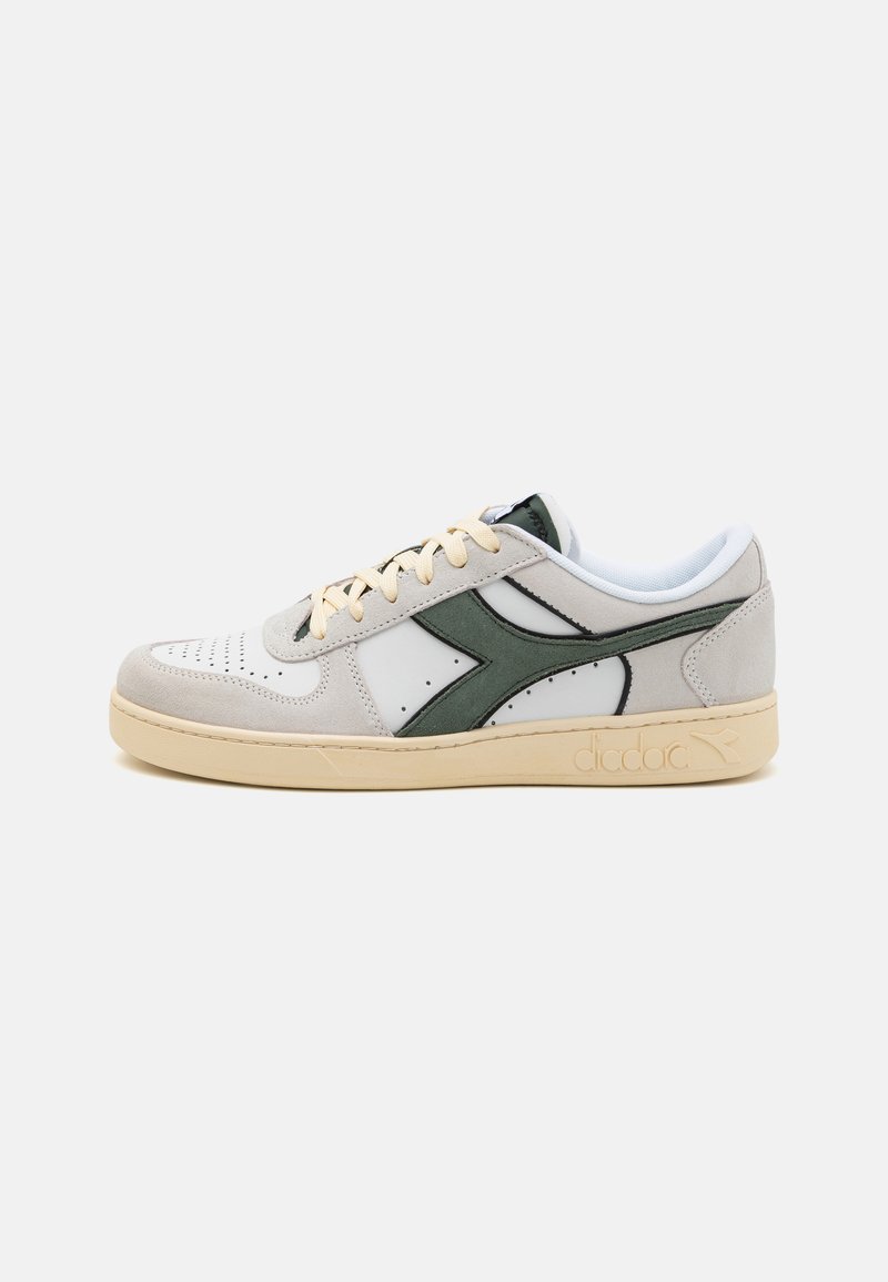 Diadora - MAGIC BASKET UNISEX - Edzőcipő - white/dark forest, Nagyítás