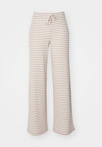 PCLAYA MW WIDE  - Hlače - simply taupe/coconut milk