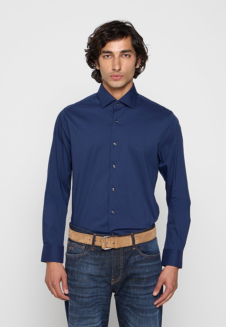 Michael Kors Overhemd donkerblauw