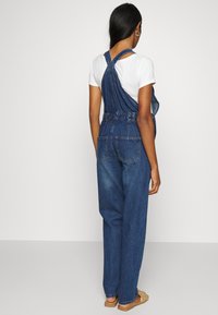 MAIAMAE DUNGAREE - Jardineiras - rip mid wash