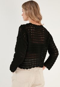 LELA REGULAR FIT - Pulóver - black