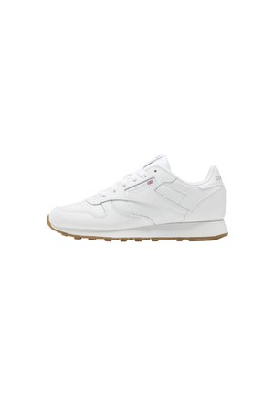 CLASSIC LEATHER TRAINERS - Zapatillas - white