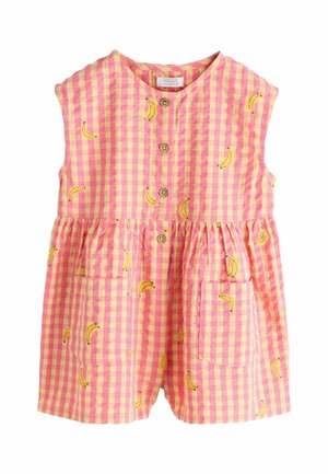 REGULAR FIT - TRAPEZE  - Kezeslábas - pink yellow banana